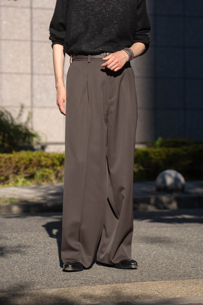 EASY LONG WIDE TROUSERS(ST.1610)