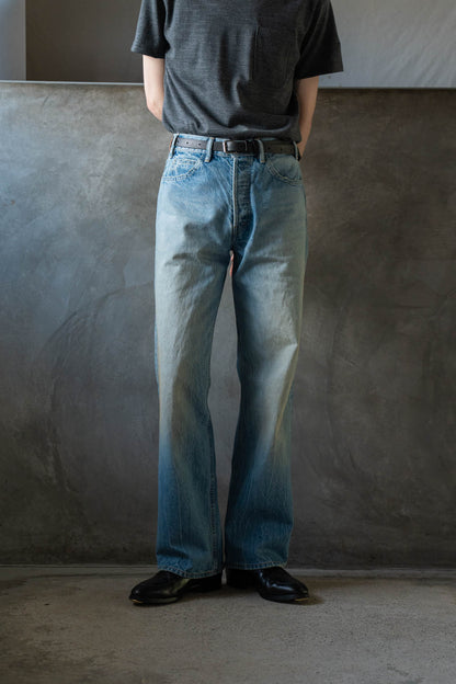 ORDINARY STRAIGHT DENIM PANTS .16 -Brando-