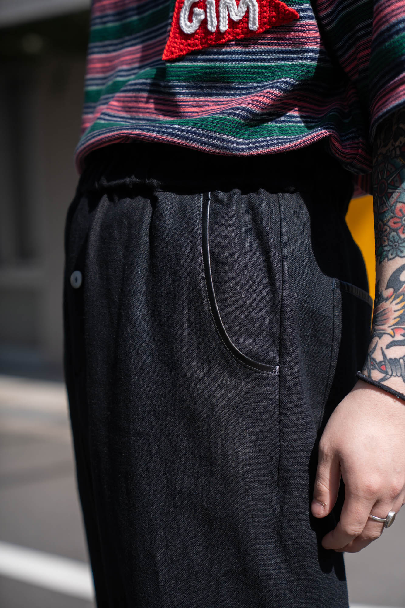 FLLOWER SAK LINENEASY PANTS