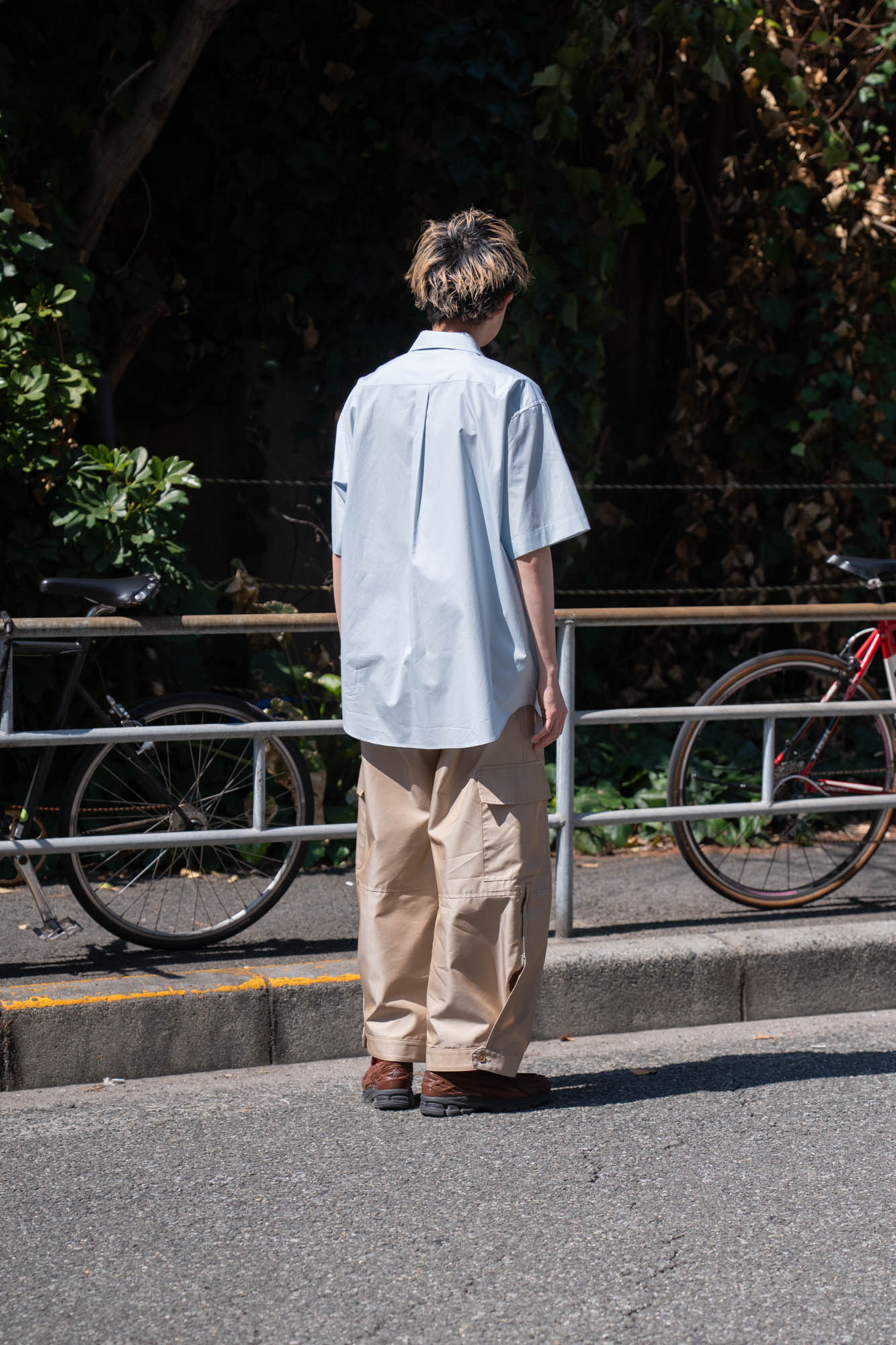 SUVIN COTTON OVERSIZED SS SHIRT(ST.1497)