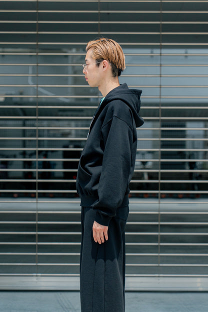 YAK/COTTON SWEAT ZIP HOODY(ST.1287)