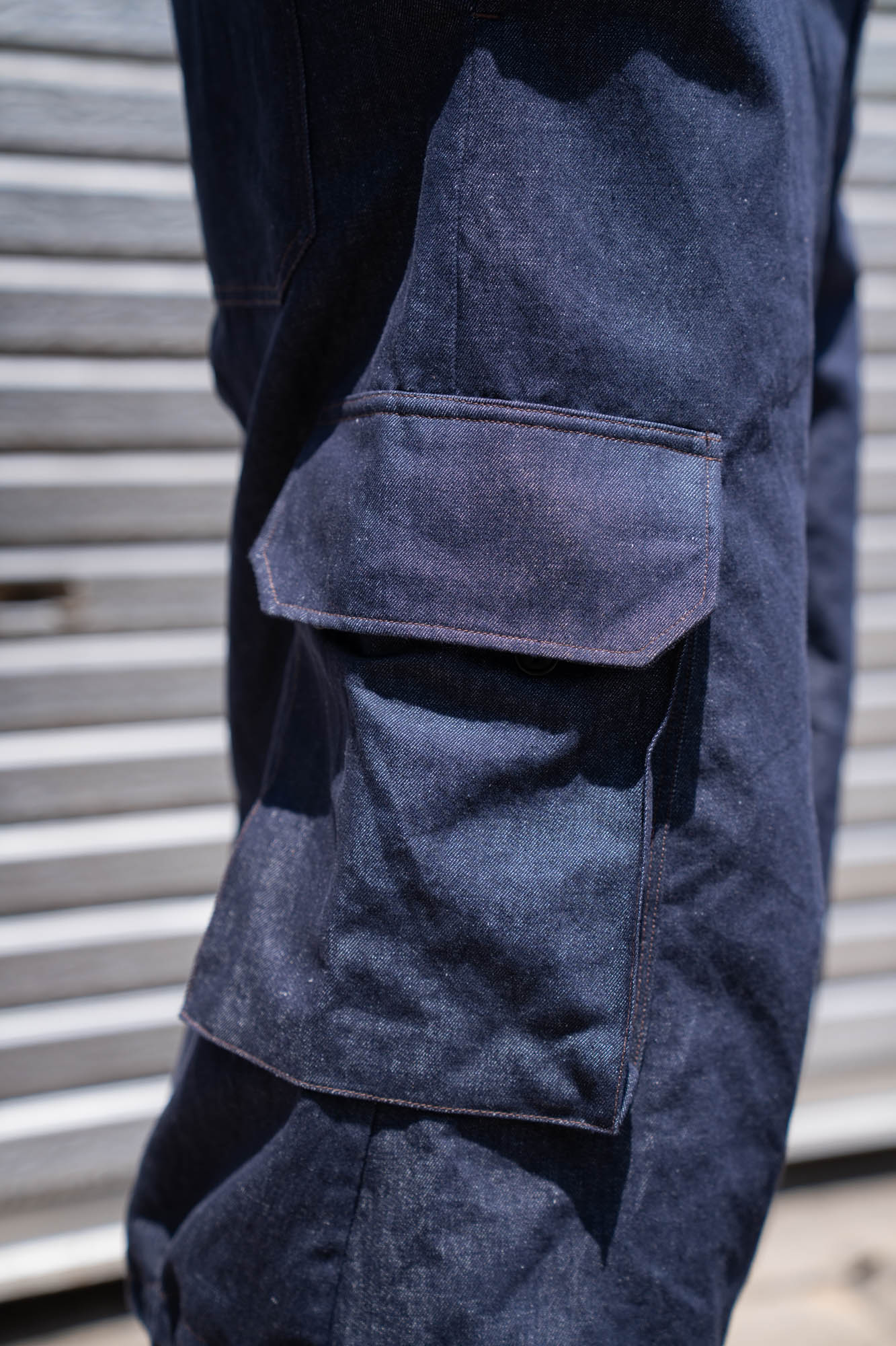 Short Denim Overall