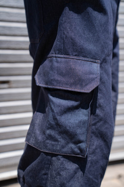 Short Denim Overall