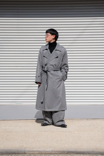 OVERSIZED DOUBLE BREASTED COAT(ST.1203)