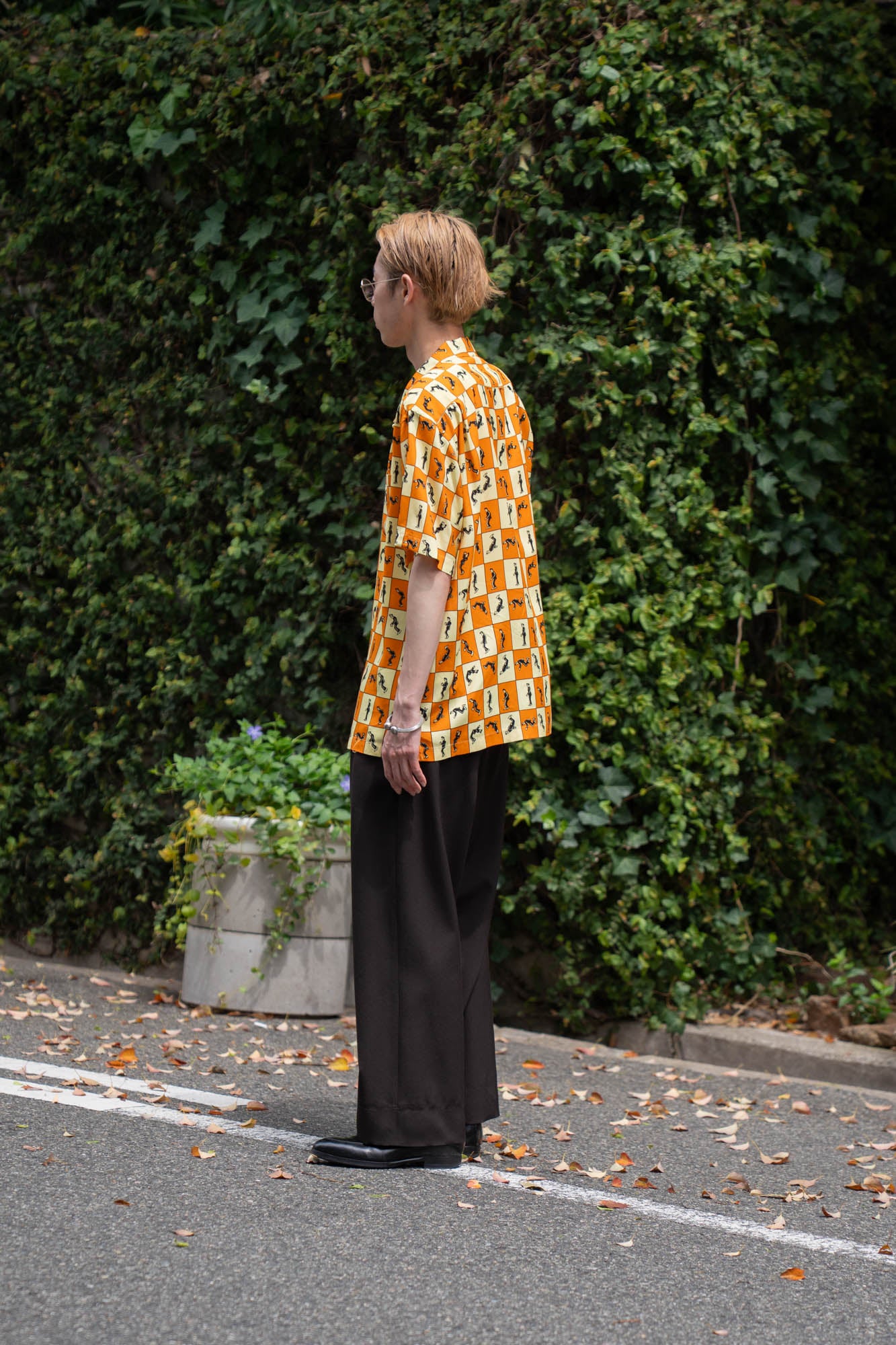 INVERTED PLEATS TROUSER