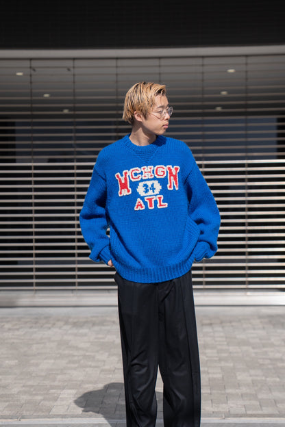 HAND KNITTING SWAETSHIRT