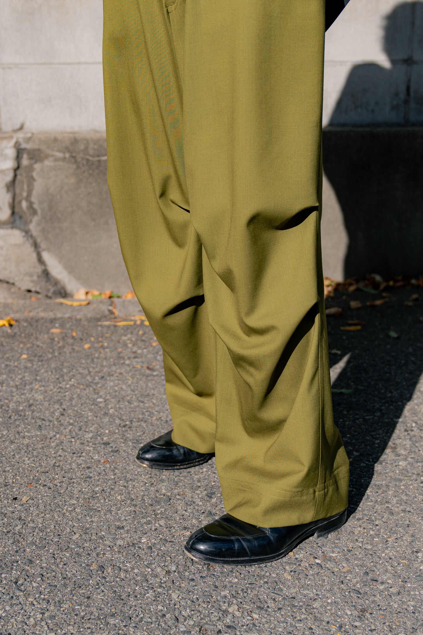 CARGO PANT IN WOOL TROPICAL