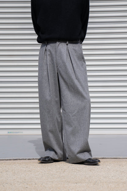 W/CA BEAVER EASY WIDE TROUSERS(ST.1265)