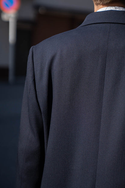 MODIFIED SHAWL COLLAR JACKET