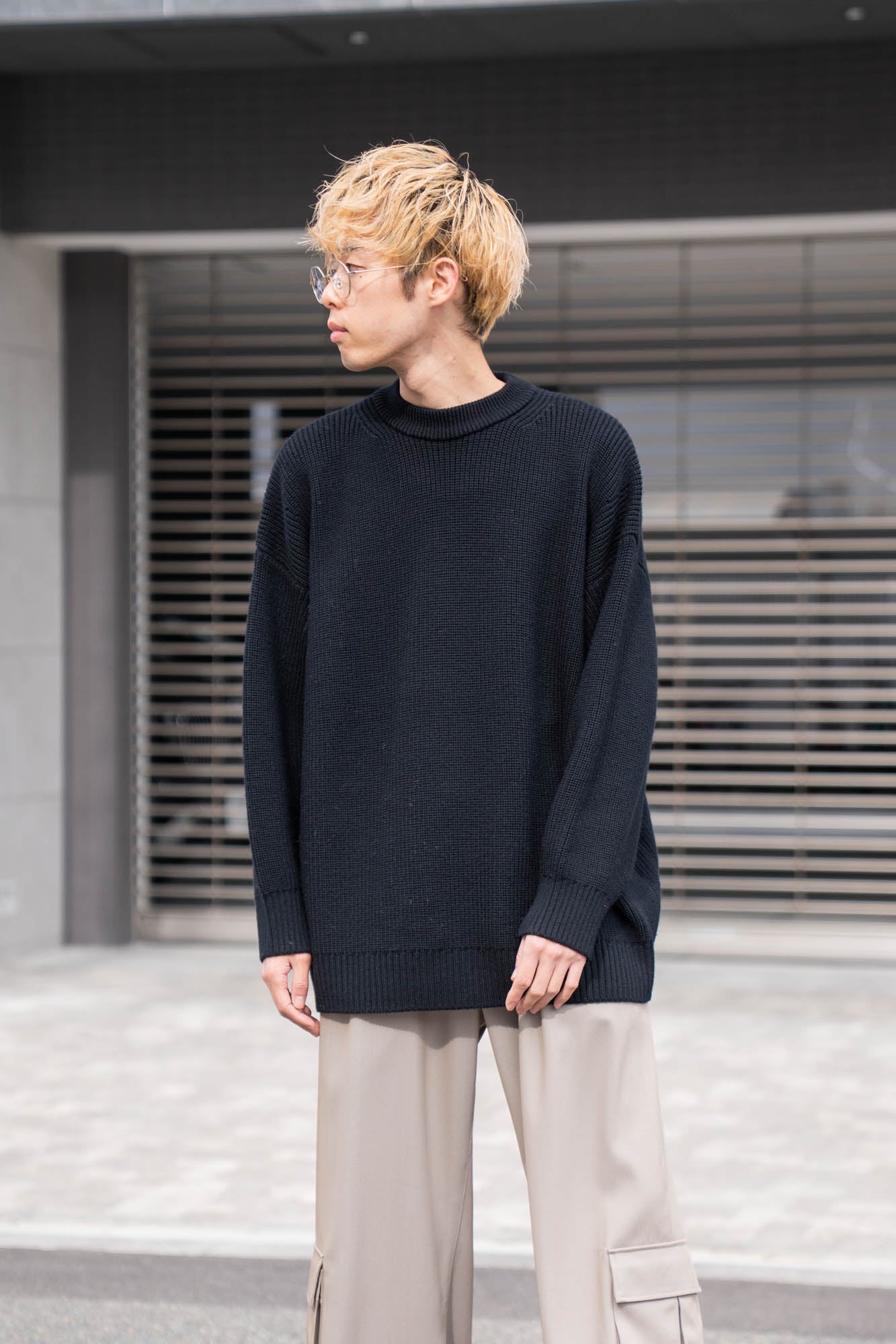 MERINO WOOL CREWNECK KNIT