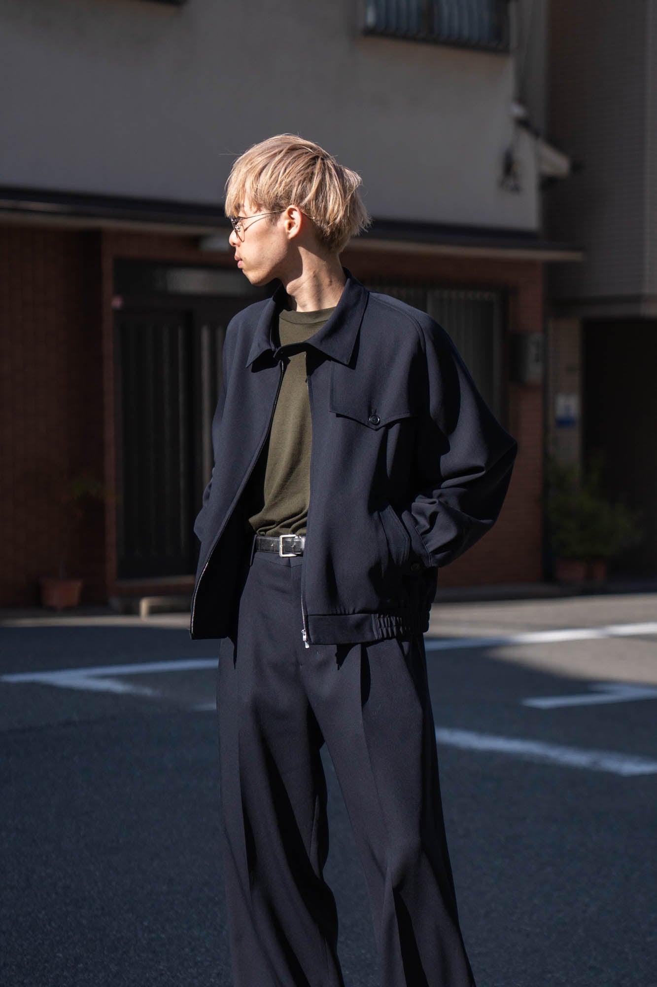 GUNFLAP ZIP BLOUSON