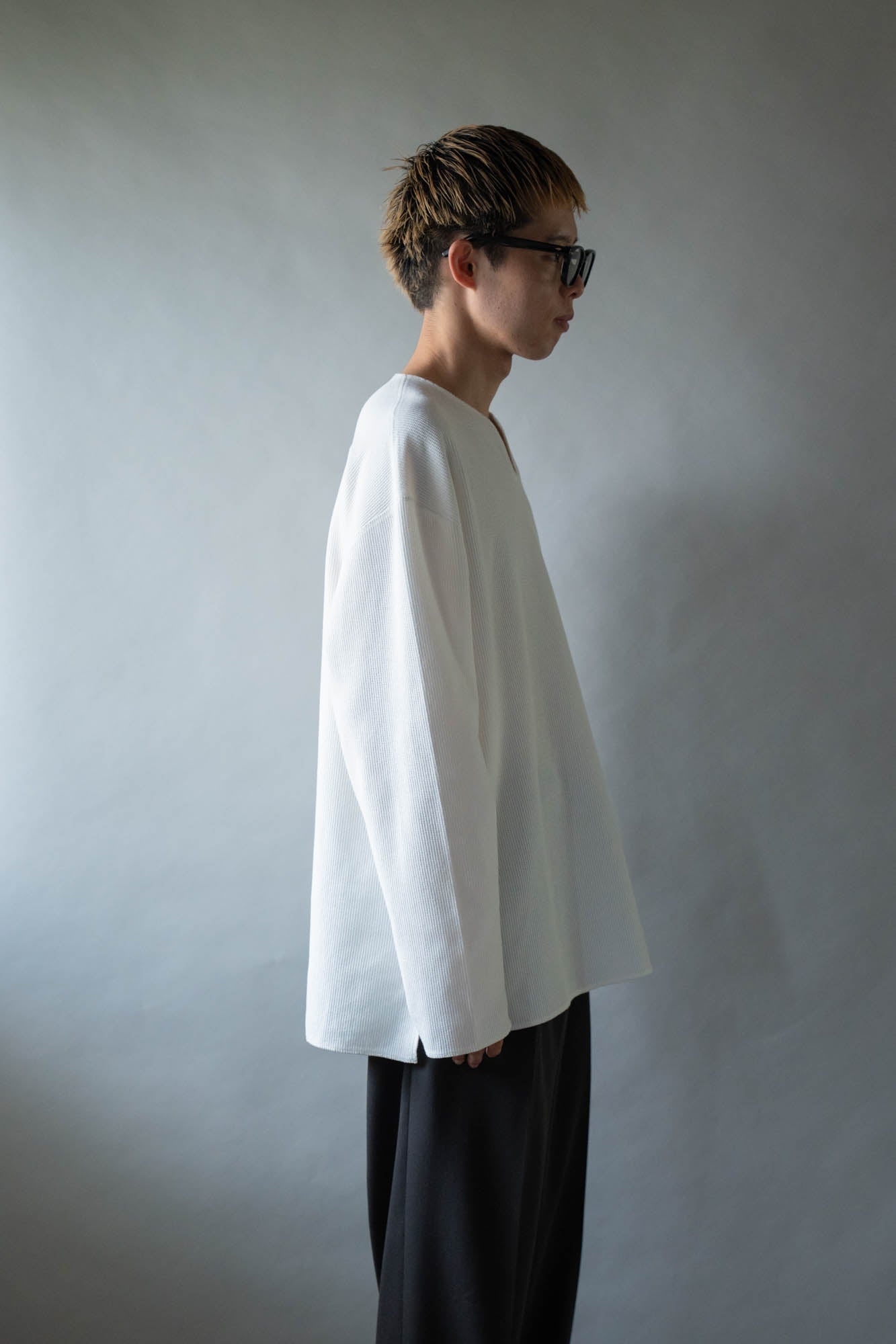 Rough&Smooth Thermal Over-neck L/S