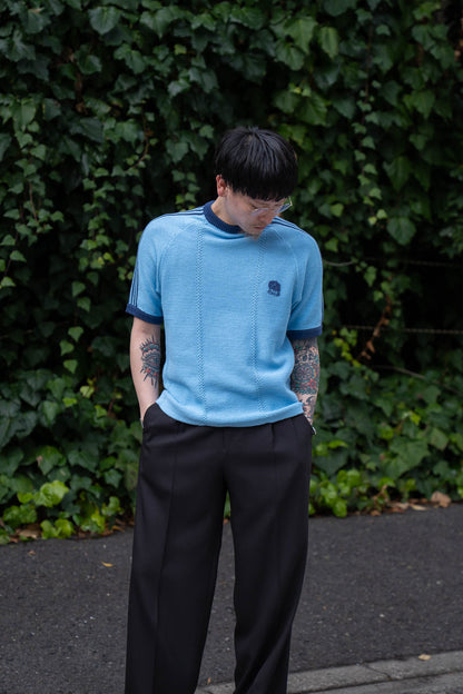 KNITTED TRAINING T-SHIRT