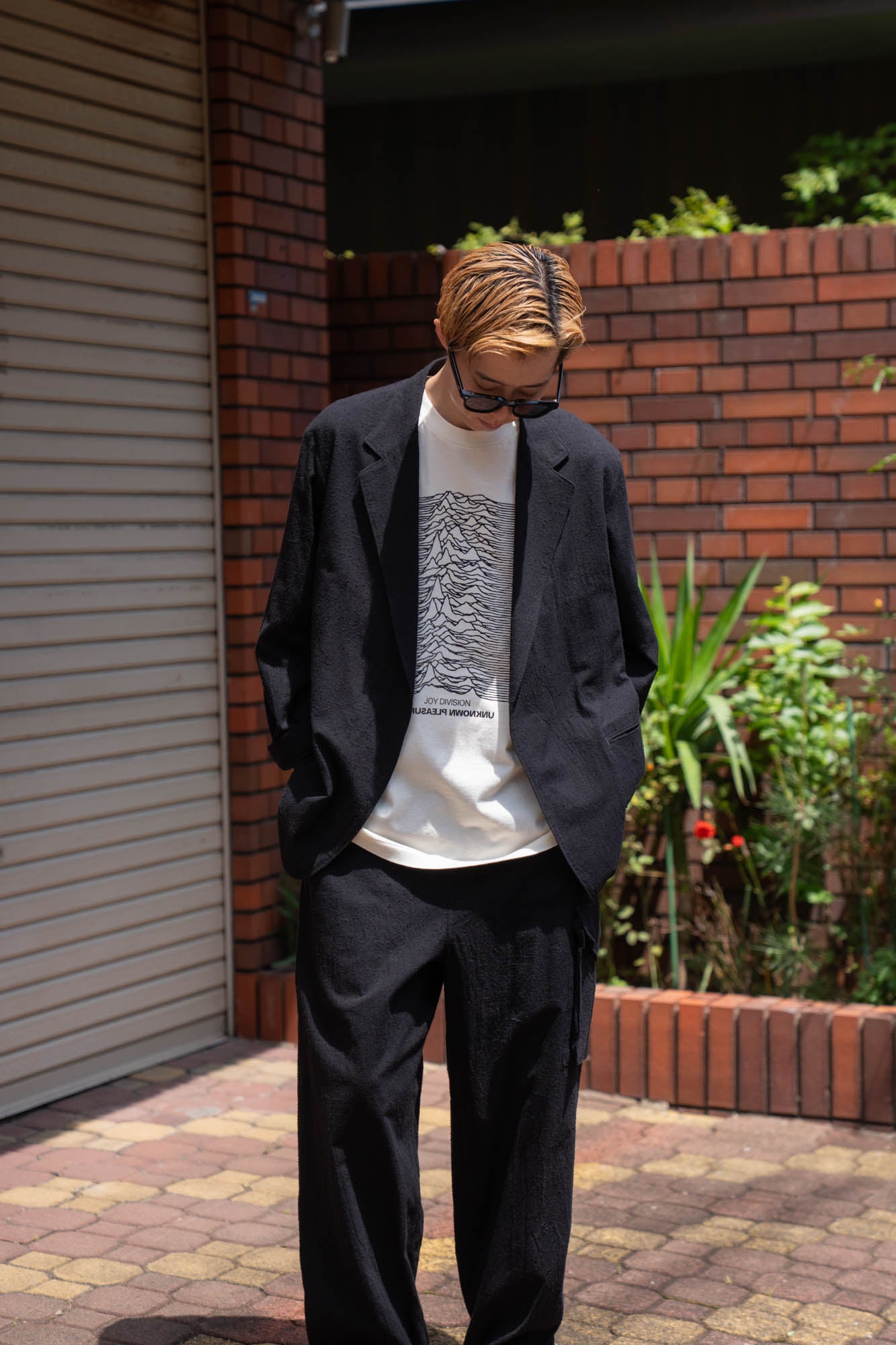 Silk/Cotton Nep Cardigan Jacket