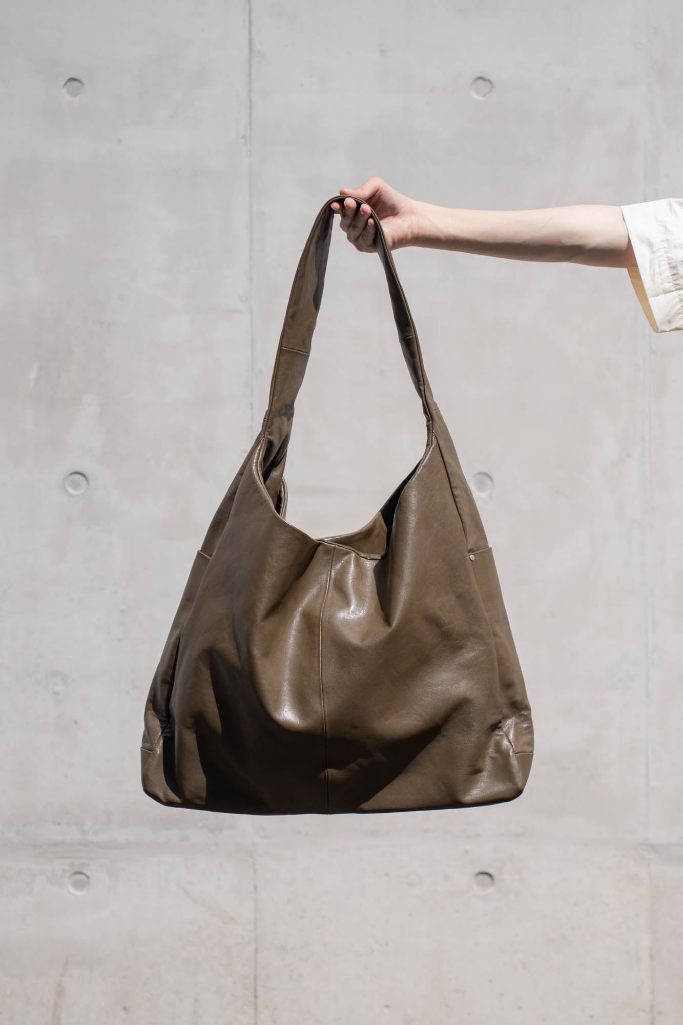 GOAT LEATHER SHOULDER BAG(ST.1673)| バック ssstein（シュタイン