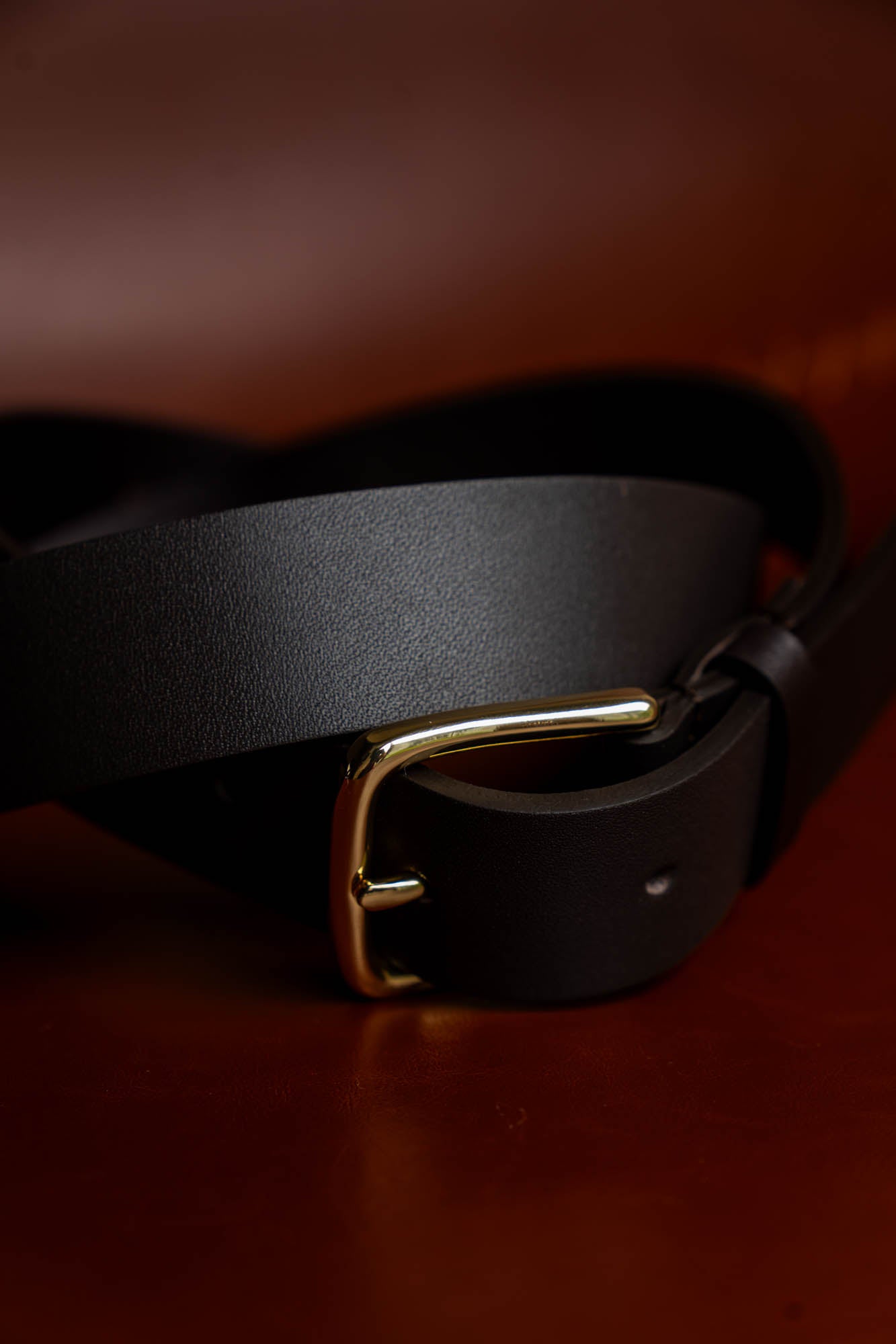CLASSIC LEATHER BELT (PINNED BUCKLE)(ST.1677)