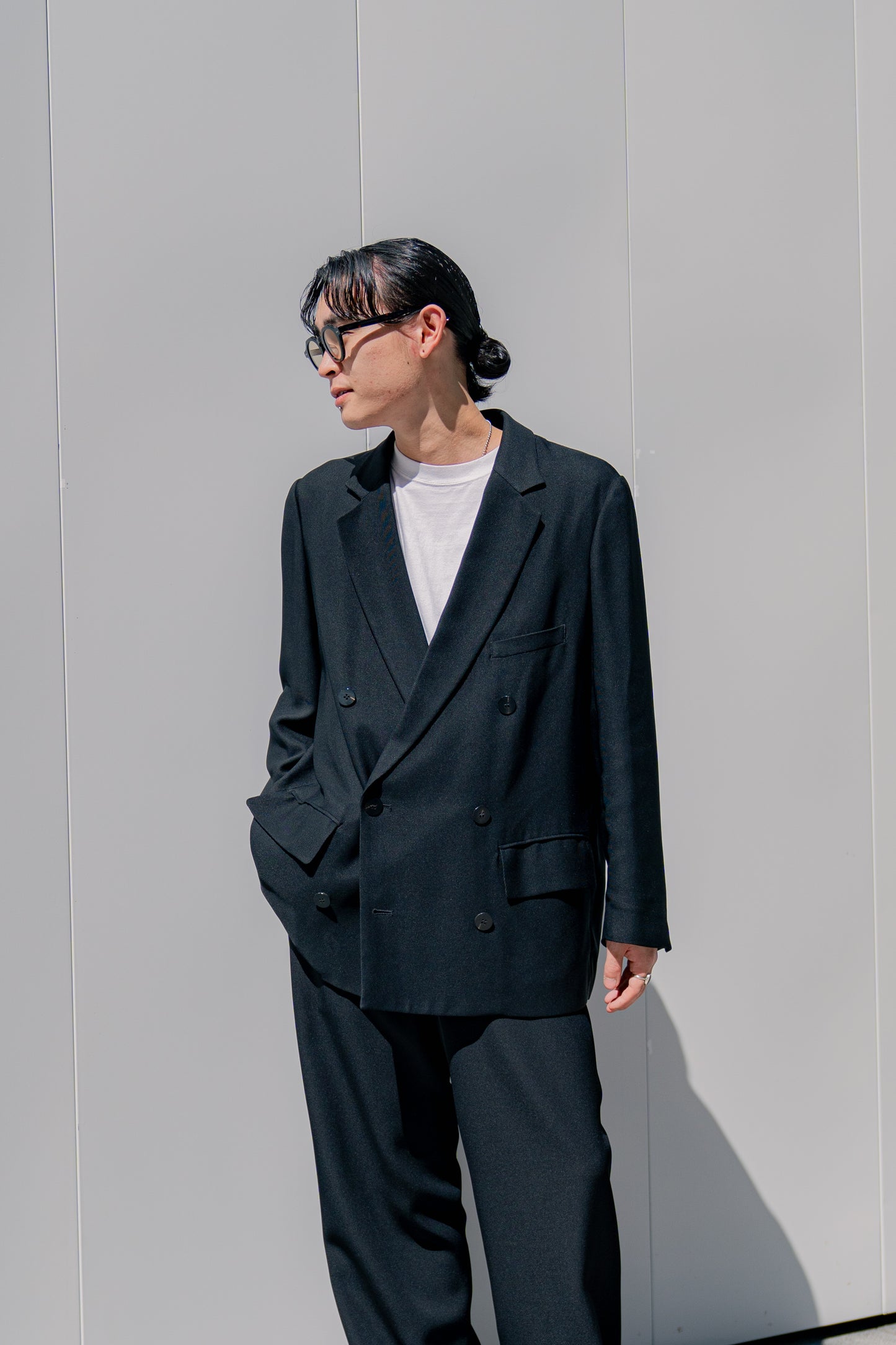 sign別注  TRICOTINE DOUBLE BREASTED JACKET ＆ TRICOTINE DRAWSTRING TROUSER