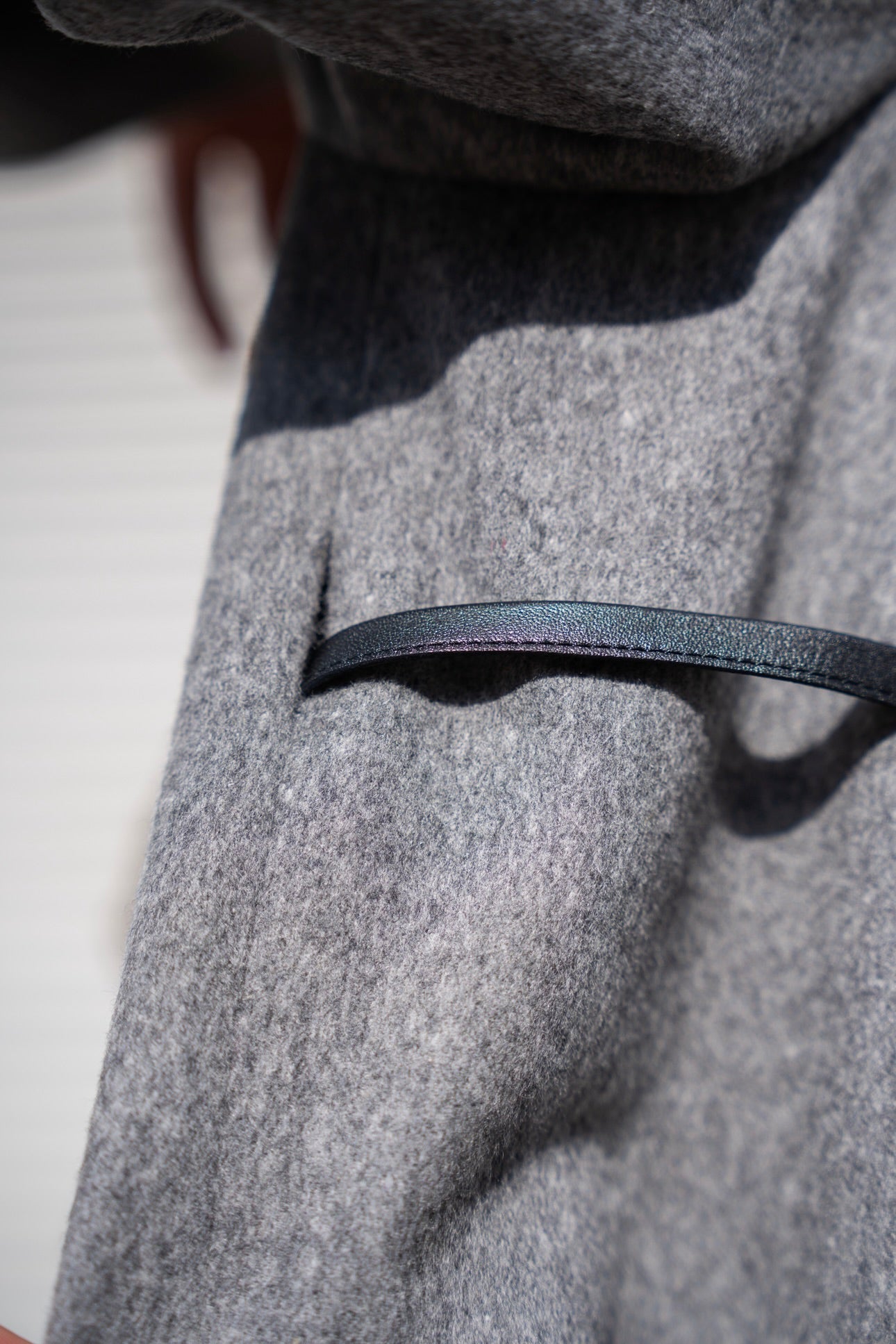 W/CA BEAVER BACK SLASH PEAK LAPEL JACKET(ST.1243)