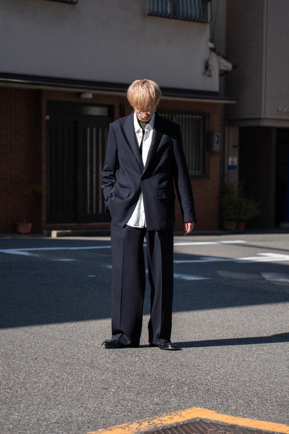 MODIFIED SHAWL COLLAR JACKET