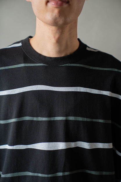 SUPER BIG STRIPE LS TEE