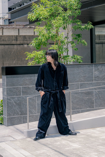 Wide Corduroy Jumpsuit