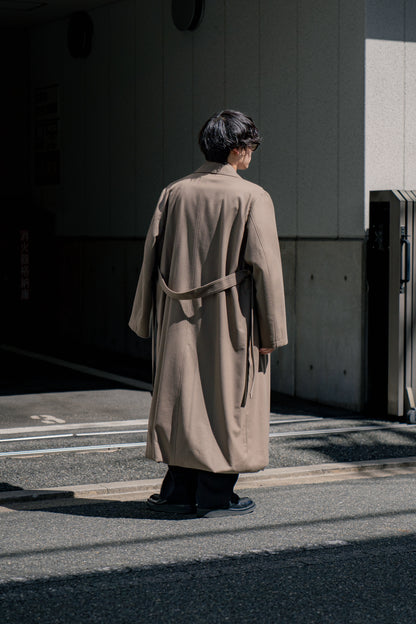 OVERSIZED DOCKING DOUBLE BREASTED COAT