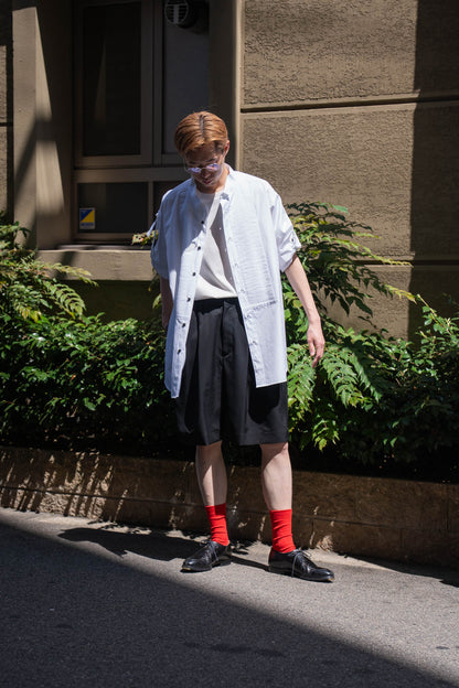 WIDE EASY SHORT TROUSERS(ST.1435)