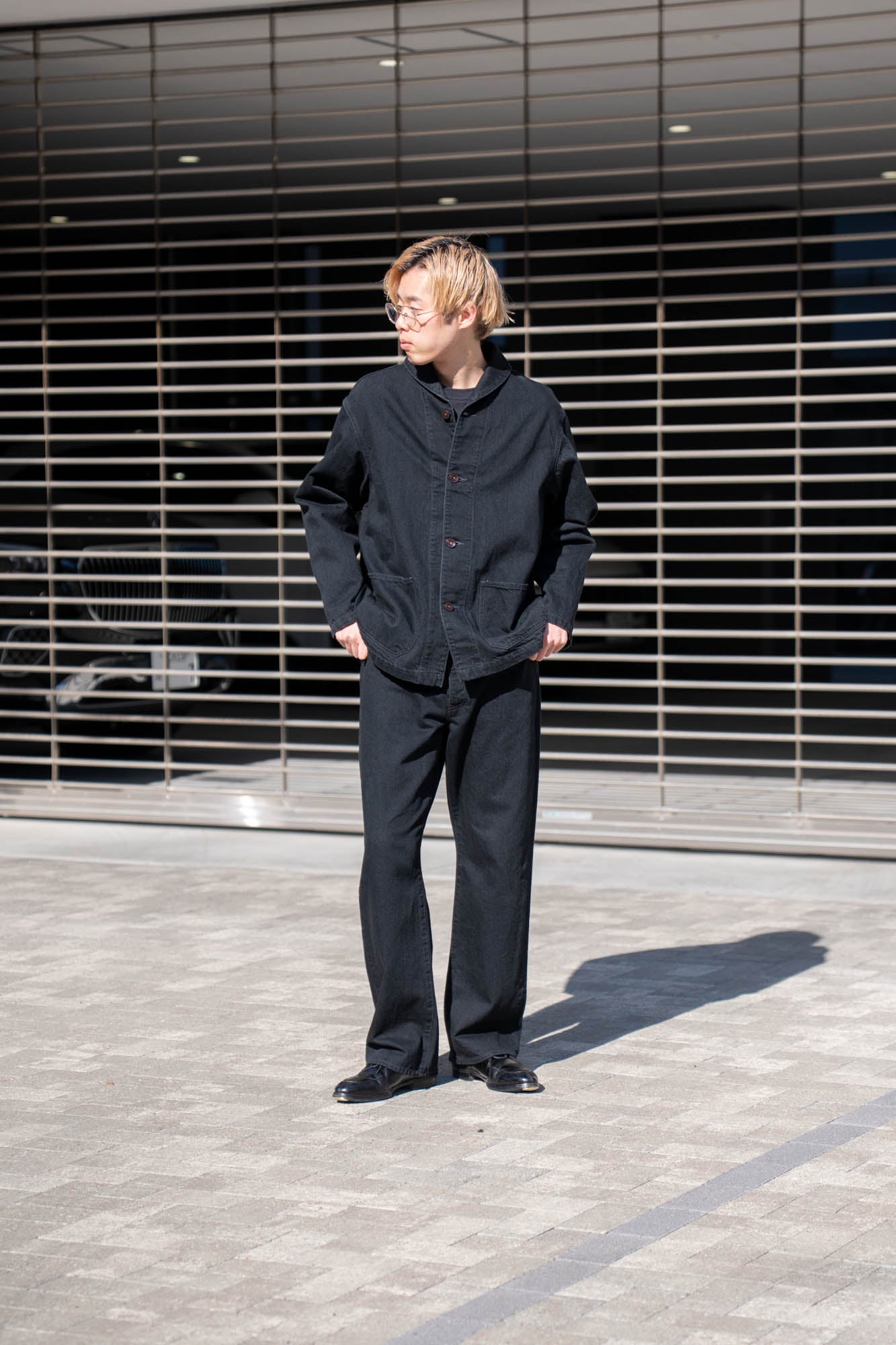 CO/HE PURE STRAIGHT DENIM