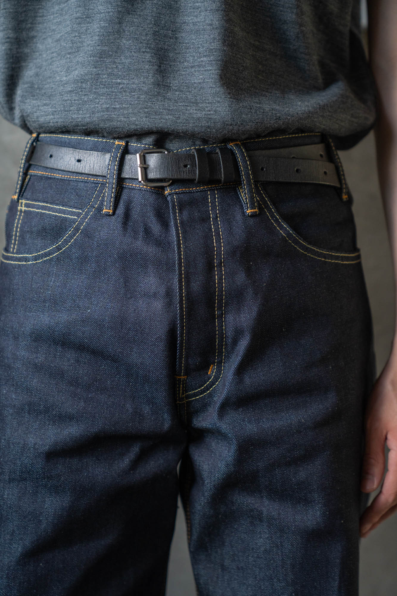 ORDINARY STRAIGHT DENIM PANTS .16 -Brando-