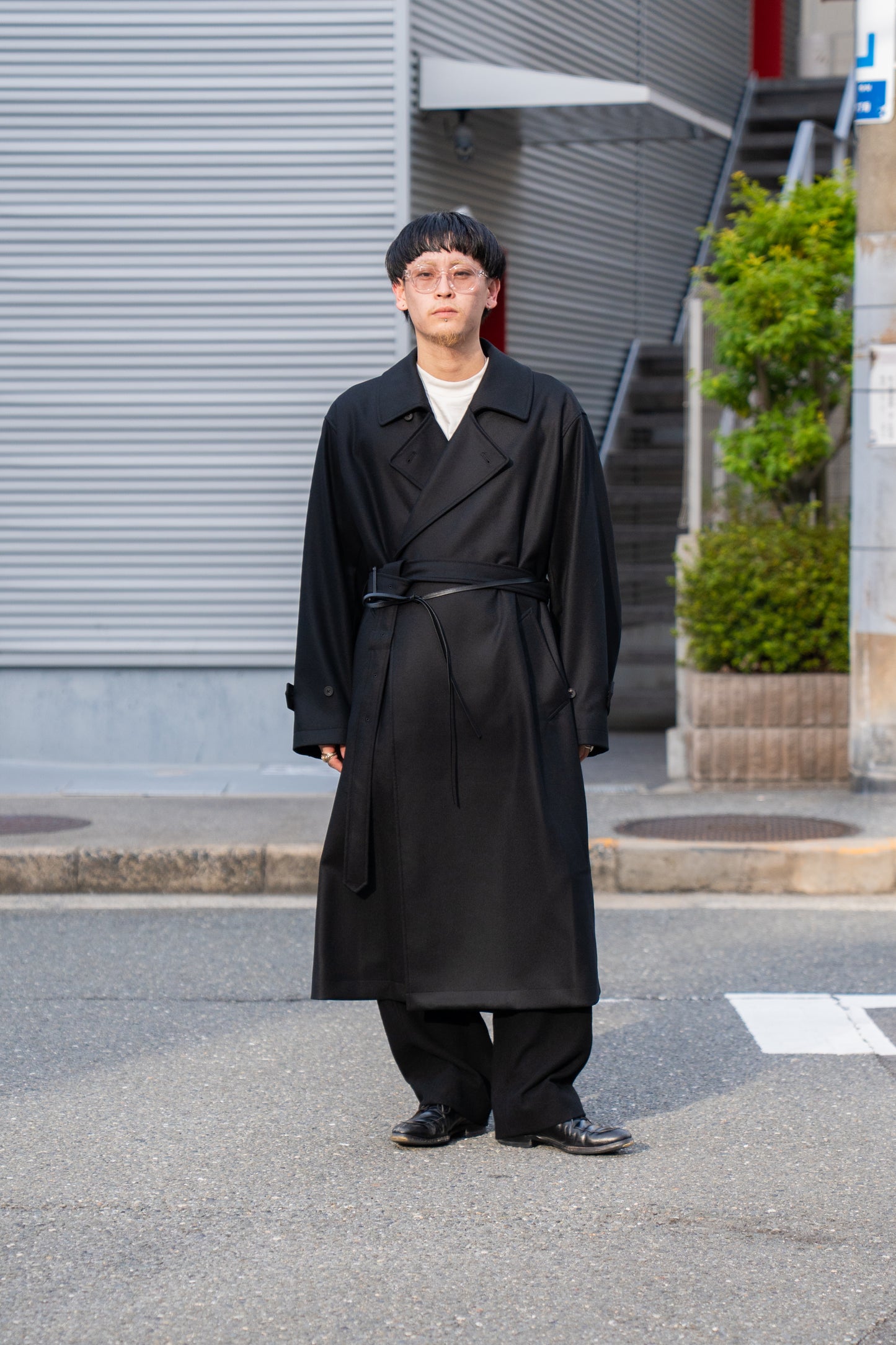 OVERSIZED DOUBLE BREASTED COAT(ST.1202)