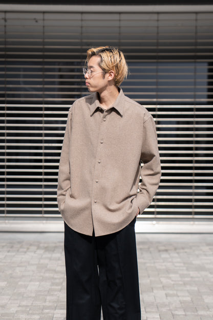 cashmere natural shirt