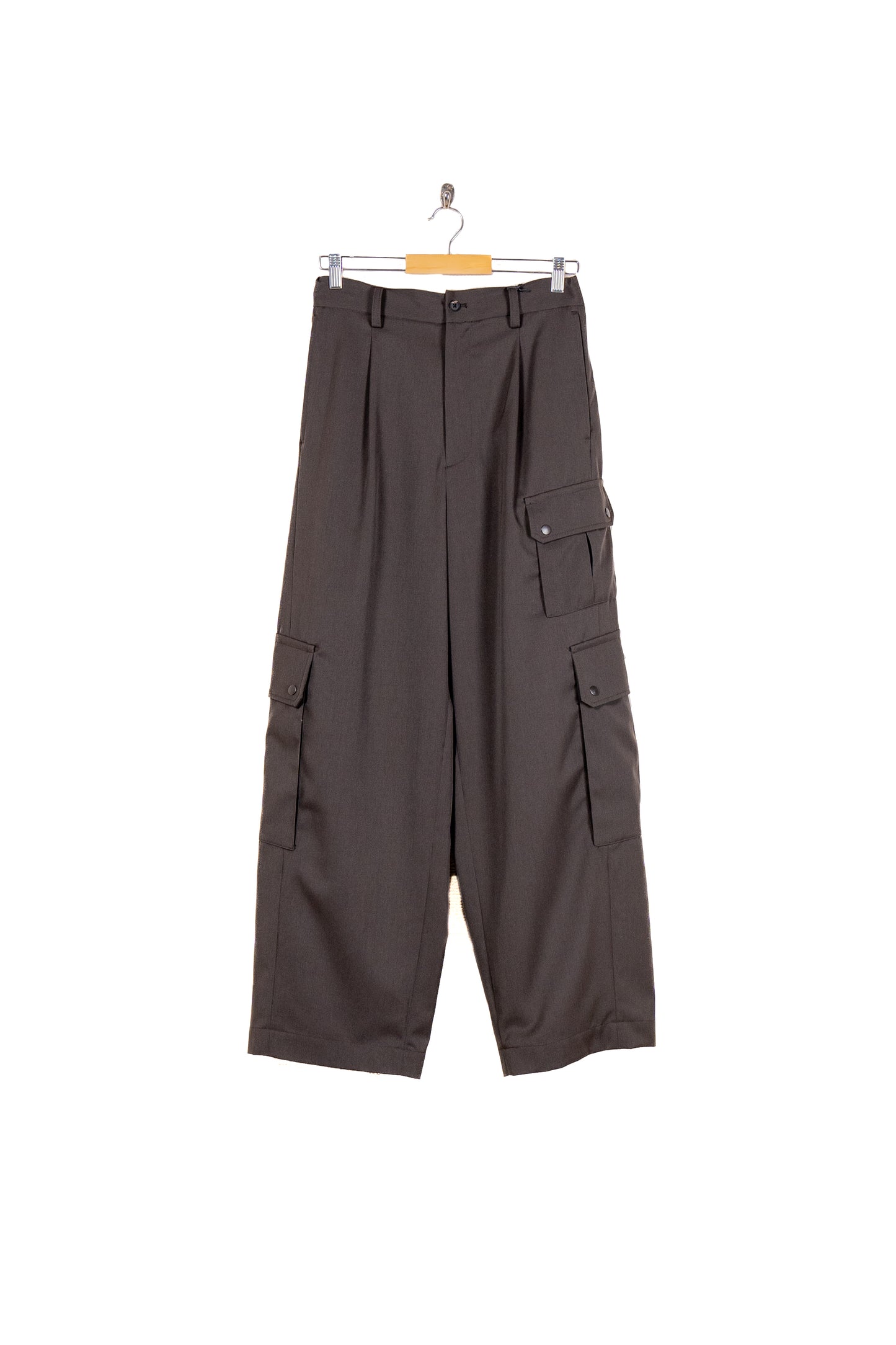 CARGO POCKET WIDE EASY TROUSERS