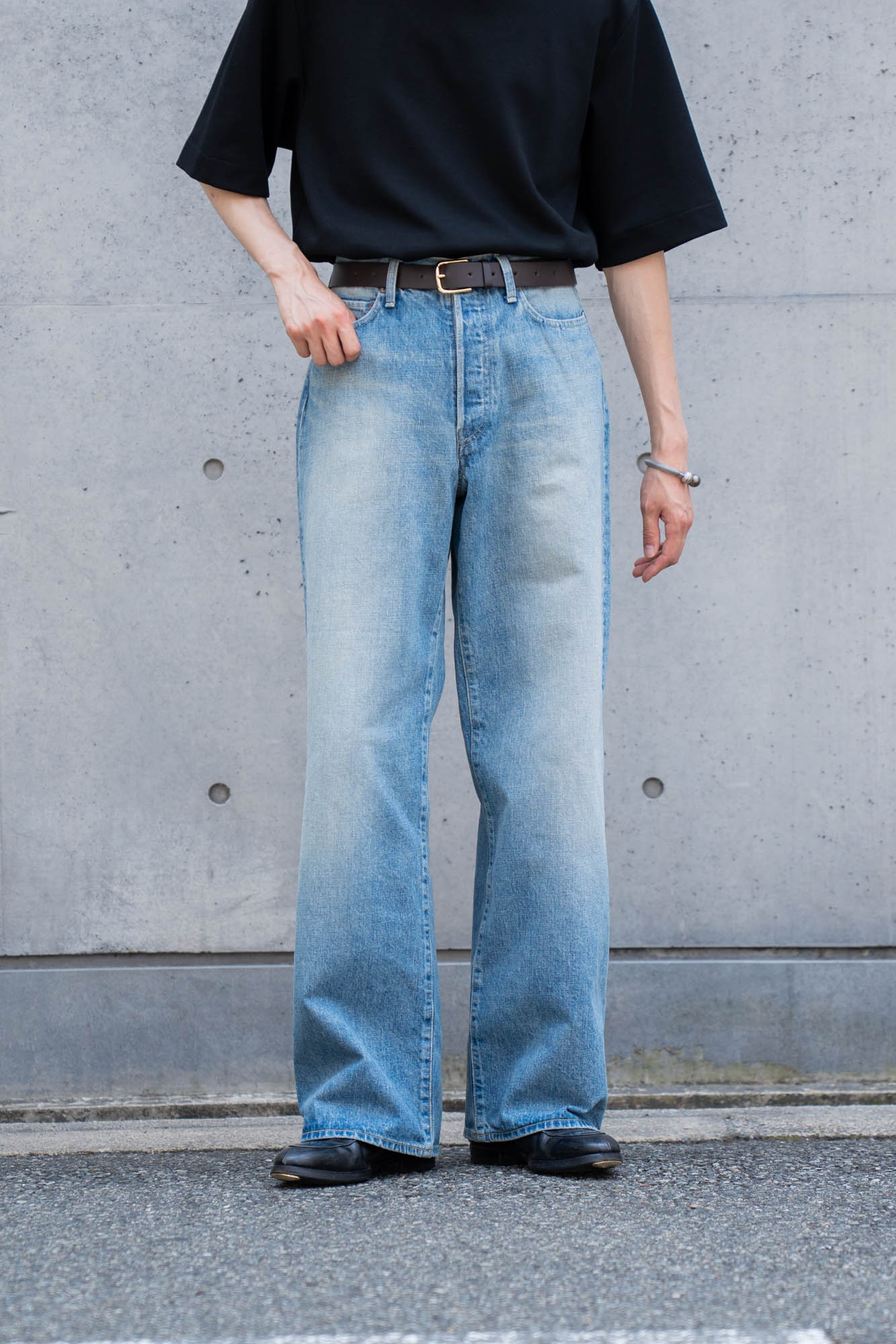 LOOSE DENIM PANTS(ST.1566)