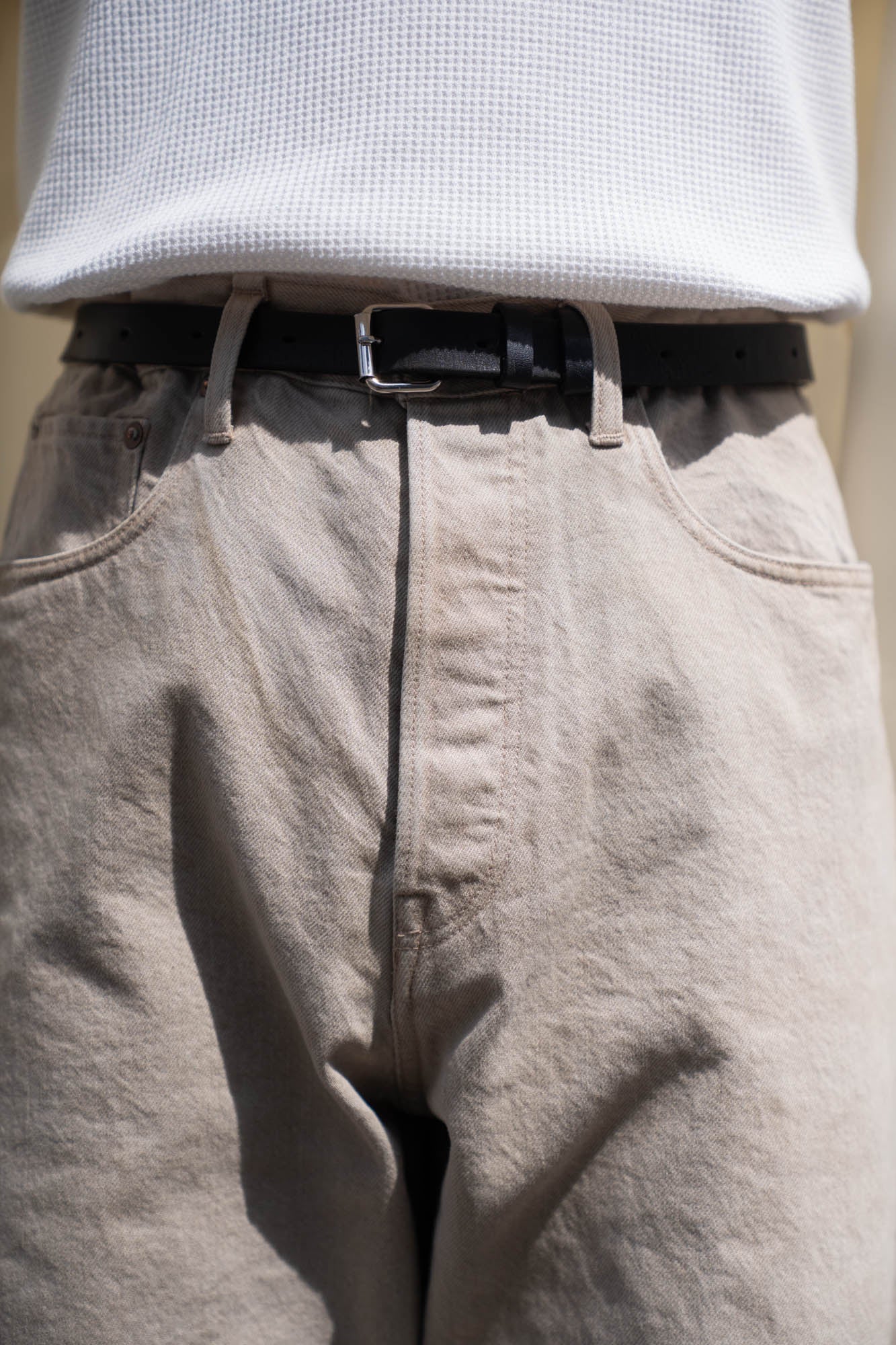 DEFORMATION WIDE COLOR DENIM PANTS(ST.1565)