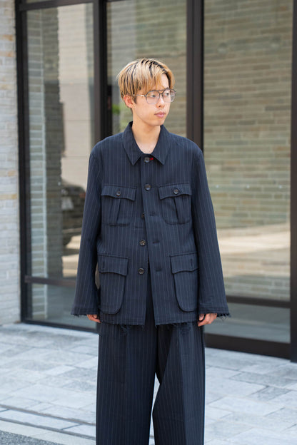 Bonded wool jacket