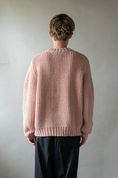 Belt. Slit Knit in Merinos d`Arles