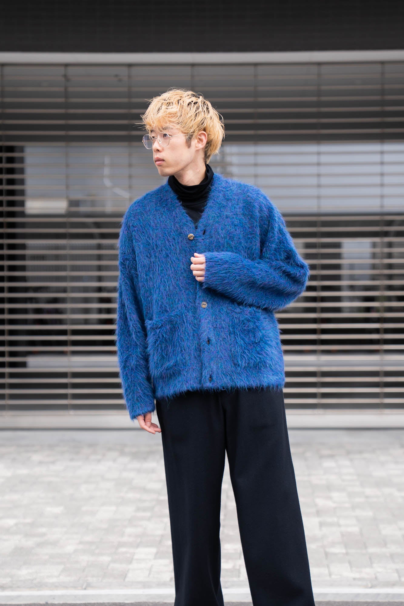 Suri Alpaca Cardigan