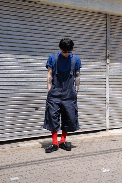 Short Denim Overall