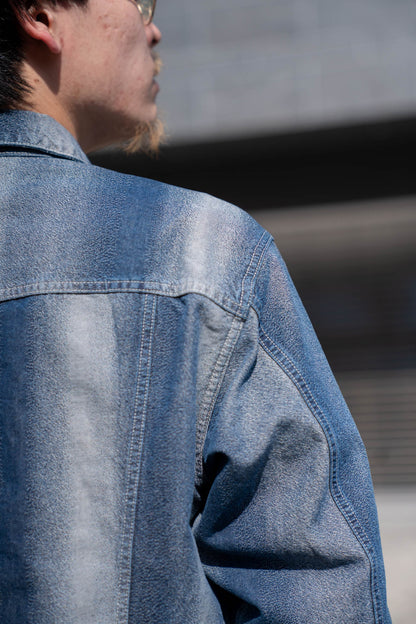GRADATION DENIM JACKET