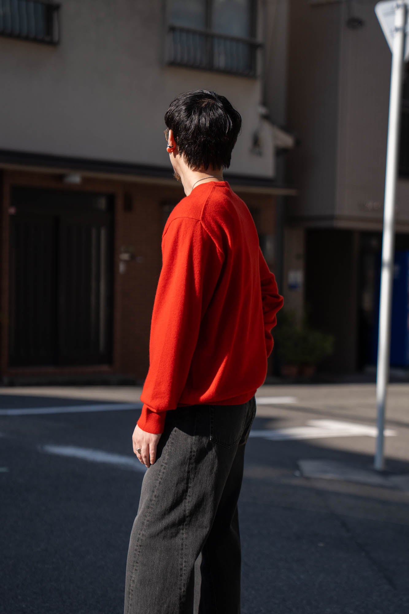 PURE CASHMERE KNIT CREW NECK LS(ST.1473) | ニット ssstein