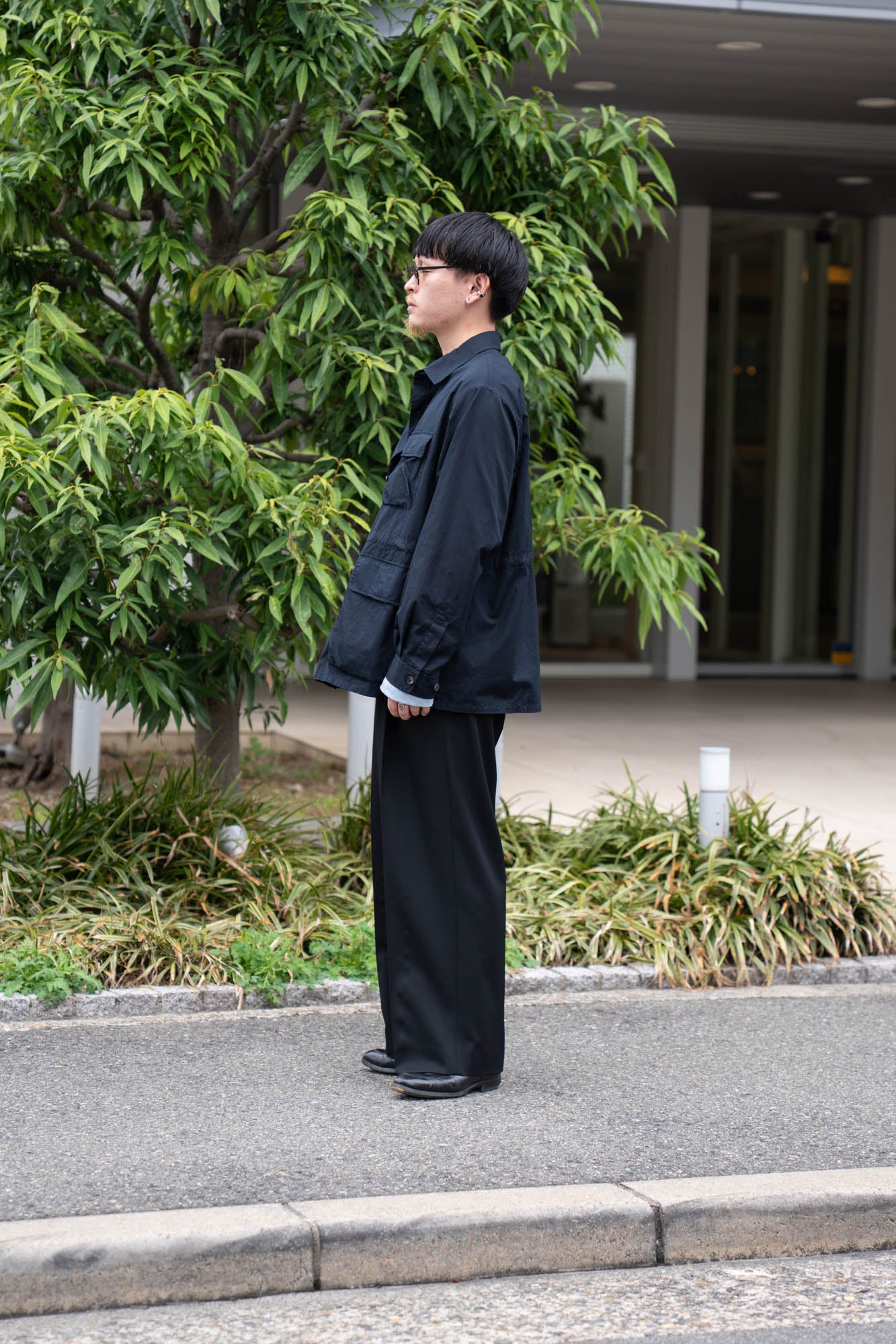 GARMENT DYE SAFARI JACKET