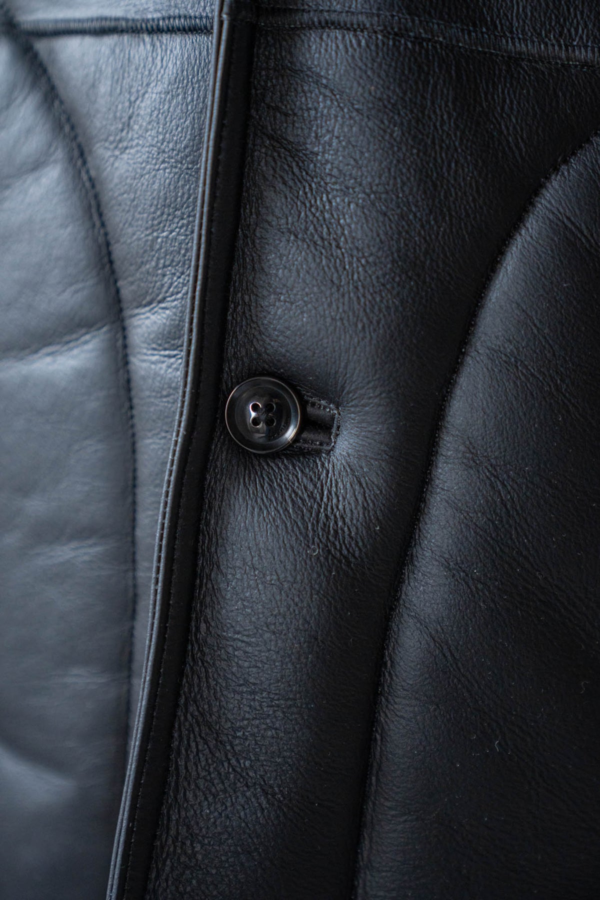 REVERSIBLE MOUTON BLOUSON