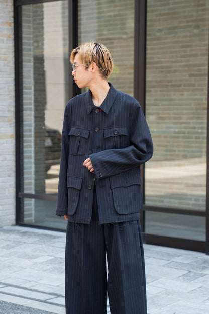 Bonded wool jacket