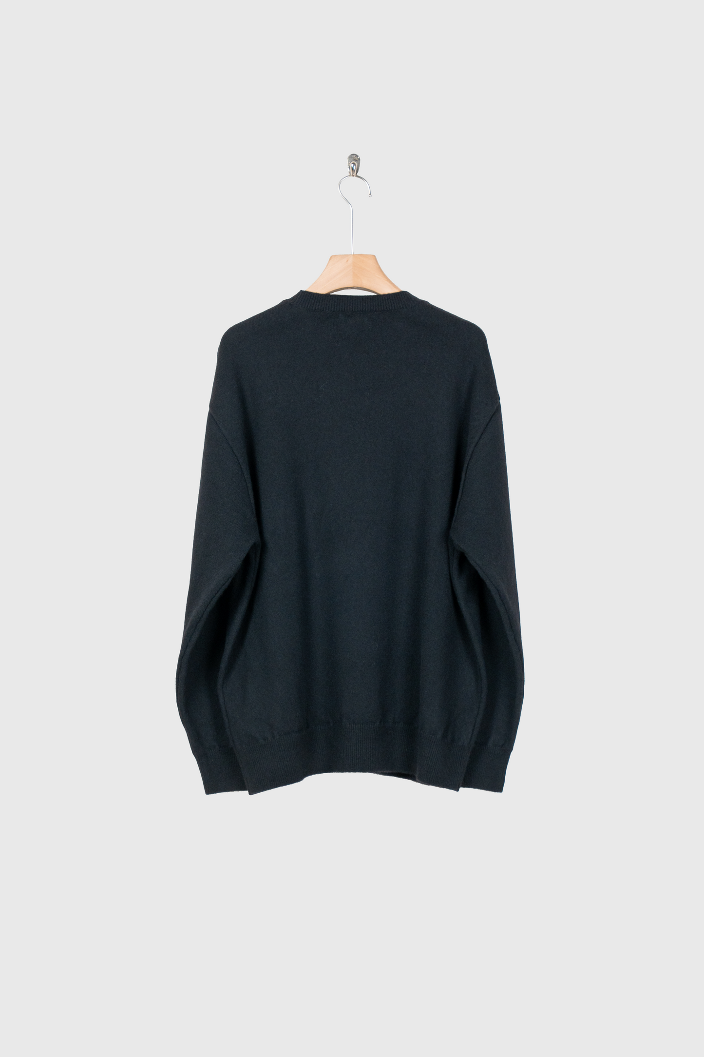 RIGID CASHMERE GARMENT DYED SWEATER P/O
