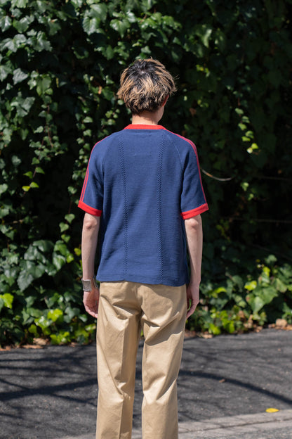 KNITTED TRAINING T-SHIRT