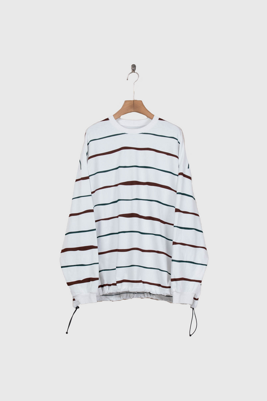 SUPER BIG STRIPE LS TEE