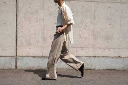DEFORMATION WIDE COLOR DENIM PANTS(ST.1565)