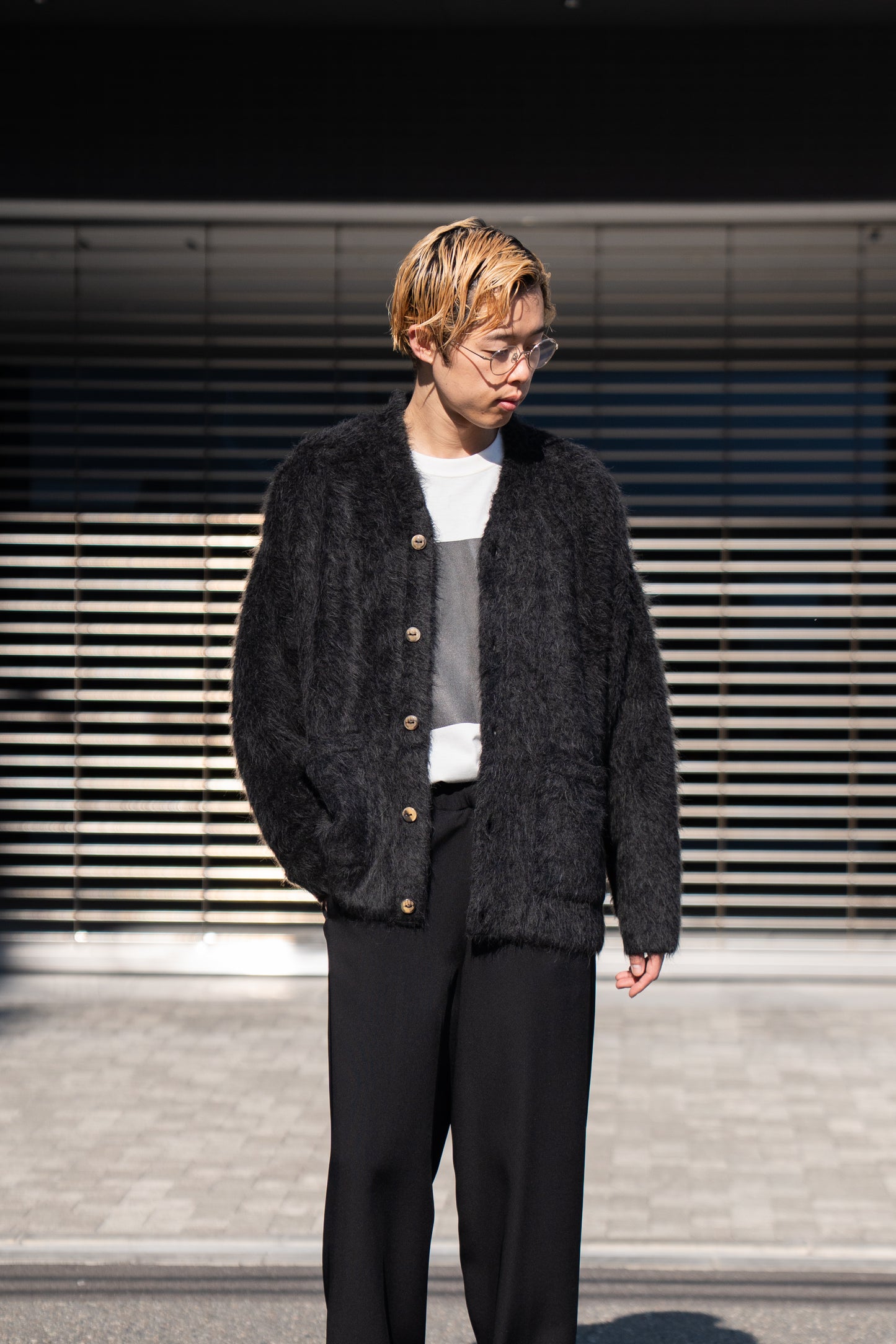 Suri Alpaca Cardigan