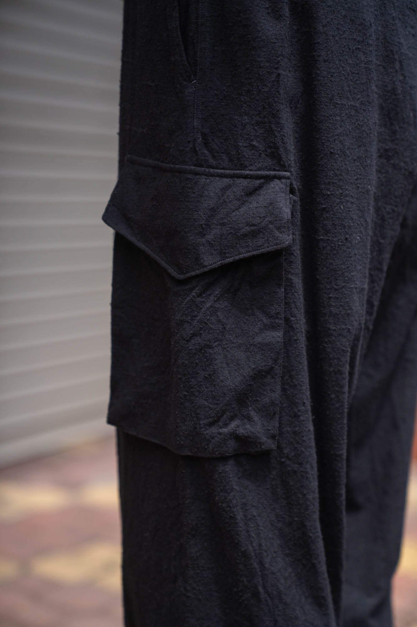 Silk/Cotton Nep Side Seamless 4P Pants