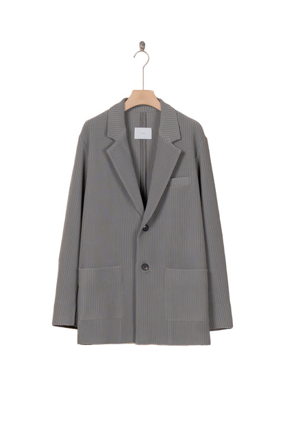 GRADATION PLEATS SINGLE BREASTED JACKET (ST.1125)